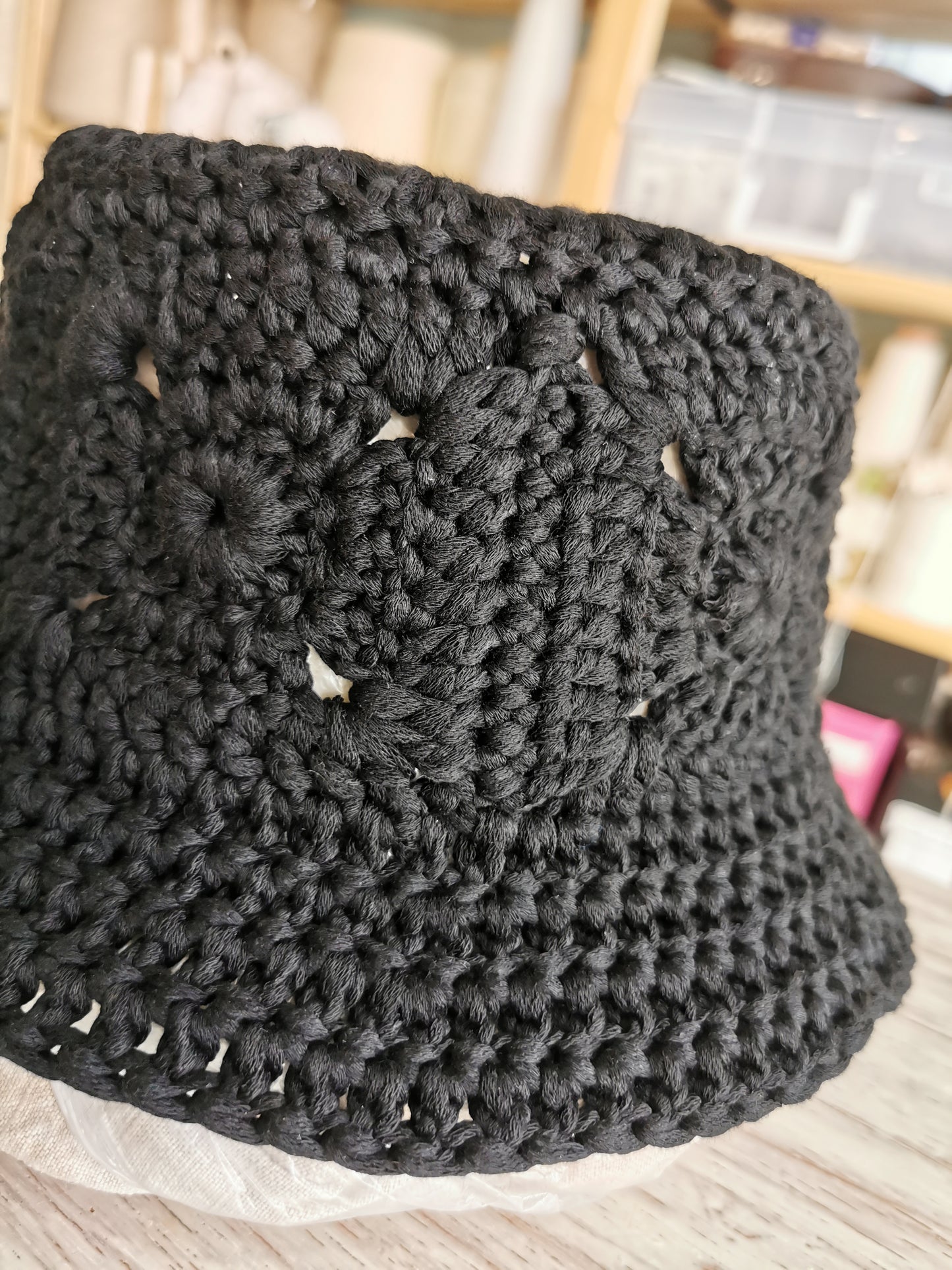 Bob/bucket hat en crochet